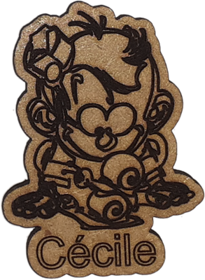 Magnet - Spirou personnalisable